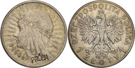 Probe coins of the Second Polish Republic
POLSKA / POLAND / POLENII RP. PROBA / PATTERN

II RP. PROBE 1 zloty 1932 Women Head, Warszawa - podwójny ...