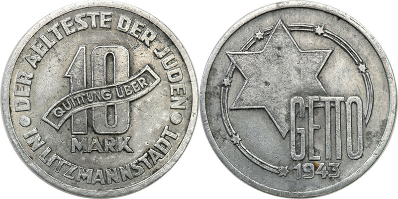 Ghetto Lodz (Litzmannstadt)
POLSKA / POLAND / POLEN

Getto Lodz. 10 Marek 194...