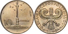 Probe coins Polish People Republic (PRL)
POLSKA / POLAND / POLEN / PATTERN

PRL. PROBE Copper Nickel 10 zlotych 1966 mała kolumna RARE - Mintage 10...