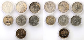 Probe coins Polish People Republic (PRL)
POLSKA / POLAND / POLEN / PATTERN

PRL. PROBE Copper Nickel 10 - 20 zlotych 1965-1973, group 7 coins 
Zes...