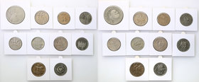Probe coins Polish People Republic (PRL)
POLSKA / POLAND / POLEN / PATTERN

PRL. PROBE Copper Nickel 10 - 200 zlotych 1964-1988, group 10 coins 
Z...