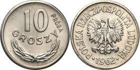 Collection - Nickel Probe Coins
POLSKA / POLAND / POLEN / PATTERN

PRL. PROBE Nickel 10 groszy 1962 
Piękny, menniczy egzemplarz.Fischer P 055
Wa...