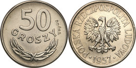 Collection - Nickel Probe Coins
POLSKA / POLAND / POLEN / PATTERN

PRL. PROBE Nickel 50 groszy 1957 
Drobne ryski.Fischer P 059
Waga/Weight: 5,70...