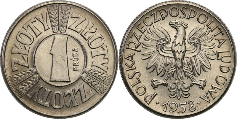 Collection - Nickel Probe Coins
POLSKA / POLAND / POLEN / PATTERN

PRL. PROBE...