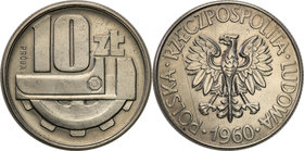 Collection - Nickel Probe Coins
POLSKA / POLAND / POLEN / PATTERN

PRL. PROBE Nickel 10 zlotych 1959 
Piękny menniczy egzemplarz.Poszukiwana próba...