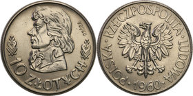 Collection - Nickel Probe Coins
POLSKA / POLAND / POLEN / PATTERN

PRL. PROBE Nickel 10 zlotych 1960 Kościuszko 
Poszukiwana próba niklowa.Piękny ...