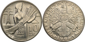 Collection - Nickel Probe Coins
POLSKA / POLAND / POLEN / PATTERN

PRL. PROBE Nickel 10 zlotych 1964 
Piękny egzemplarz. Poszukiwana moneta.Fische...