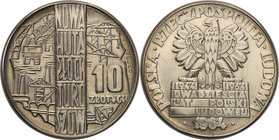 Collection - Nickel Probe Coins
POLSKA / POLAND / POLEN / PATTERN

PRL. PROBE Nickel 10 zlotych 1964 Huta Płock 
Piękny egzemplarz. Poszukiwana mo...