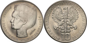 Collection - Nickel Probe Coins
POLSKA / POLAND / POLEN / PATTERN

PRL. PROBE Nickel 10 zlotych 1967 Skłodowska 
Piękny egzemplarz, drobne ryski.F...