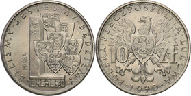Collection - Nickel Probe Coins
POLSKA / POLAND / POLEN / PATTERN

PRL. PROBE Nickel 10 zlotych 1970 Byliśmy Jesteśmy 
Piękny egzemplarz.Fischer P...