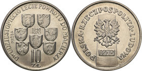 Collection - Nickel Probe Coins
POLSKA / POLAND / POLEN / PATTERN

PRL. PROBE Nickel 10 zlotych 1970 Byliśmy Jesteśmy 
Piękny egzemplarz.Fischer P...