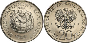 Collection - Nickel Probe Coins
POLSKA / POLAND / POLEN / PATTERN

PRL. PROBE Nickel 20 zlotych 1975 Rok Kobiet 
Piękny egzemplarzFischer P 144
W...