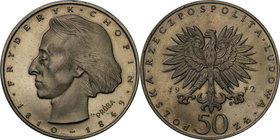 Collection - Nickel Probe Coins
POLSKA / POLAND / POLEN / PATTERN

PRL. PROBE Nickel 50 zlotych 1972 Chopin 
Piękny egzemplarz.Fischer P 162
Waga...