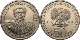 Collection - Nickel Probe Coins
POLSKA / POLAND / POLEN / PATTERN

PRL. PROBE Nickel 50 zlotych 1983 Odsiecz Wiedeńska 
Piękny egzemplarz.Fischer ...