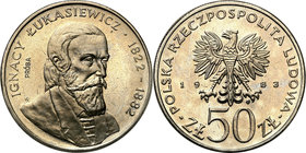 Collection - Nickel Probe Coins
POLSKA / POLAND / POLEN / PATTERN

PRL. PROBE Nickel 50 zlotych 1983 Łukasiewicz 
Pięknyegzemplarz.Fischer P 175
...