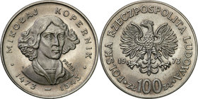 Collection - Nickel Probe Coins
POLSKA / POLAND / POLEN / PATTERN

PRL. PROBE Nickel 100 zlotych 1973 Kopernik 
Piękny egzemplarz. Fischer P 191
...