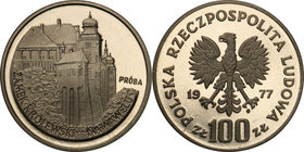 Collection - Nickel Probe Coins
POLSKA / POLAND / POLEN / PATTERN

PRL. PROBE Nickel 100 zlotych 1977 Wawel 
Piękny egzemplarz.Fischer P 210
Waga...