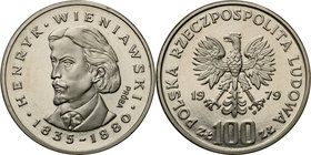 Collection - Nickel Probe Coins
POLSKA / POLAND / POLEN / PATTERN

PRL. PROBE Nickel 100 zlotych 1979 Wieniawski 
Piękny egzemplarz.Fischer P 223...