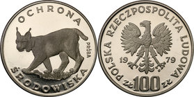 Collection - Nickel Probe Coins
POLSKA / POLAND / POLEN / PATTERN

PRL. PROBE Nickel 100 zlotych 1979 Ryś - RARE 
 Bardzo ceniona i poszukiwana pr...