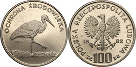 Collection - Nickel Probe Coins
POLSKA / POLAND / POLEN / PATTERN

PRL. PROBE Nickel 100 zlotych 1982 Bocian 
Piękny egzemplarz.Fischer P 242
Wag...