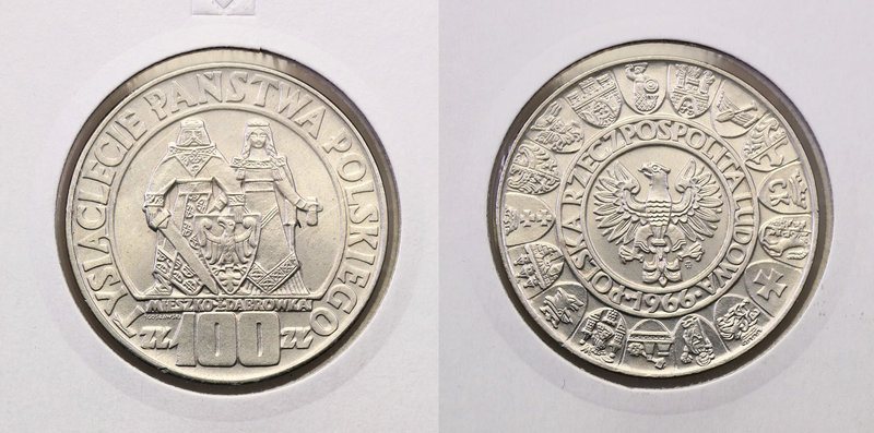 Coins Poland People Republic (PRL)
POLSKA / POLAND / POLEN

PRL. 100 zlotych ...