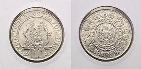 Coins Poland People Republic (PRL)
POLSKA / POLAND / POLEN

PRL. 100 zlotych 1966 Mieszko i Dąbrówka 
Pięknie zachowana moneta. Połysk, delikatna ...