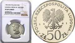 Coins Poland People Republic (PRL)
POLSKA / POLAND / POLEN

PRL. 50 zlotych 1981 Sikorski NGC PF69 CAMEO (2 MAX) 
Druga najwyższa nota gradingowa ...