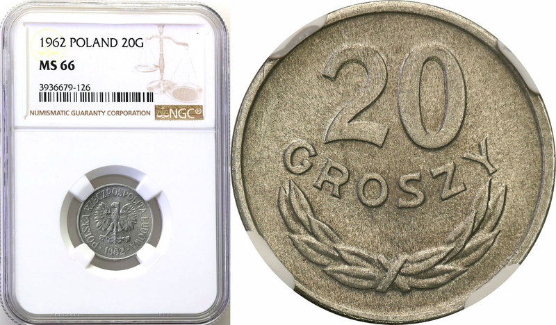 Coins Poland People Republic (PRL)
POLSKA / POLAND / POLEN

PRL. 20 groszy 19...