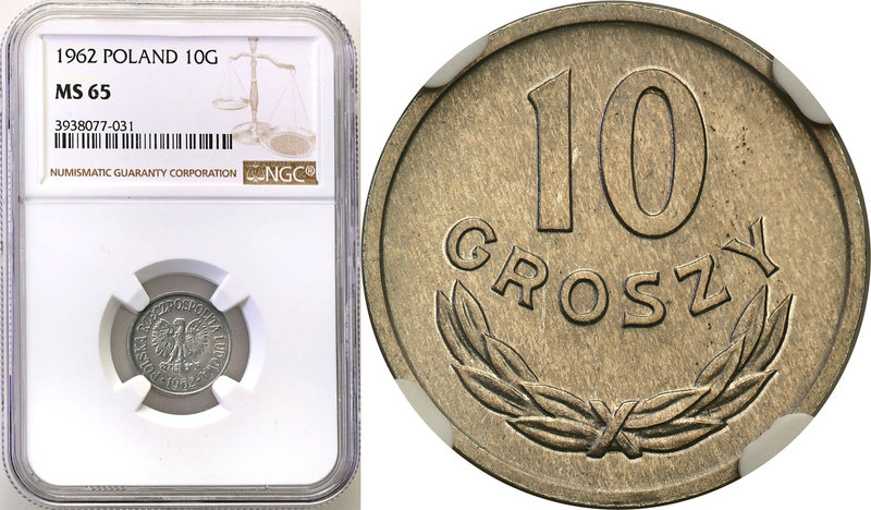 Coins Poland People Republic (PRL)
POLSKA / POLAND / POLEN

PRL. 10 groszy 19...