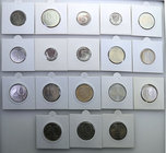 Coins Poland People Republic (PRL)
POLSKA / POLAND / POLEN

PRL. 2, 5, 10, 20, 50 i 100 zlotych 1984-1990, group 18 coins 
Zestaw monet lat 1984-1...