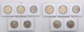 Coins Poland People Republic (PRL)
POLSKA / POLAND / POLEN

PRL. 10 zlotych 1959-1969 Kopernik, group 5 coins 
Komplet 10-złotówek z M. Kopernik. ...