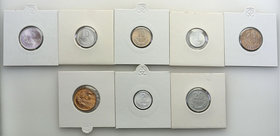 Coins Poland People Republic (PRL)
POLSKA / POLAND / POLEN

PRL. 1, 2, 5, 10, 20 groszy 1949, group 8 coins 
Zestaw 8 monet z rocznika 1949 wybity...