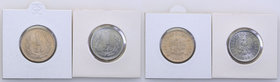 Coins Poland People Republic (PRL)
POLSKA / POLAND / POLEN

PRL. 1 zloty 1949 aluminum + Copper Nickel 
Monety w holderach, w menniczym stanie zac...