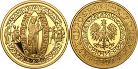 Polish Gold Coins since 1990
POLSKA / POLAND / POLEN

III RP. 200 zlotych 1997 Tysiąclecie śmierci - Św. Wojciecha 
Jedna z rzadszych, wczesnych 2...