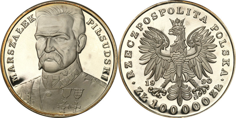 Polish collector coins after 1990
POLSKA / POLAND / POLEN

III RP. 100.000 zl...