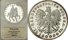 Polish collector coins after 1990
POLSKA / POLAND / POLEN

III RP. 100.000 zlotych 1990 Kościuszko - Mały Tryptyk GCN PR70 
Moneta wchodzi w skład...