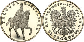 Polish collector coins after 1990
POLSKA / POLAND / POLEN

III RP. 100.000 zlotych 1990 Kościuszko - Mały Tryptyk 
Moneta wchodzi w skład tzw. Mał...