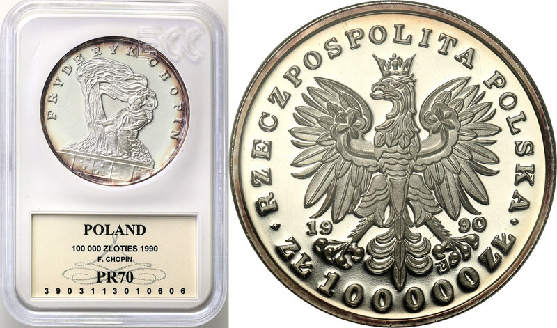 Polish collector coins after 1990
POLSKA / POLAND / POLEN

III RP. 100.000 zl...