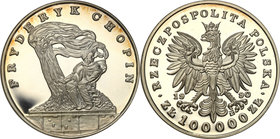 Polish collector coins after 1990
POLSKA / POLAND / POLEN

III RP. 100.000 zlotych 1990 Chopin - Mały Tryptyk 
Moneta wchodzi w skład tzw. Małego ...
