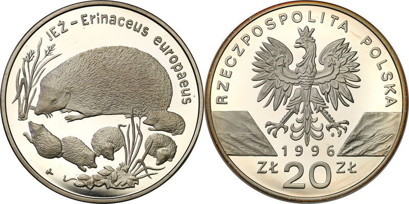 Polish collector coins after 1990
POLSKA / POLAND / POLEN

III RP. 20 zlotych...