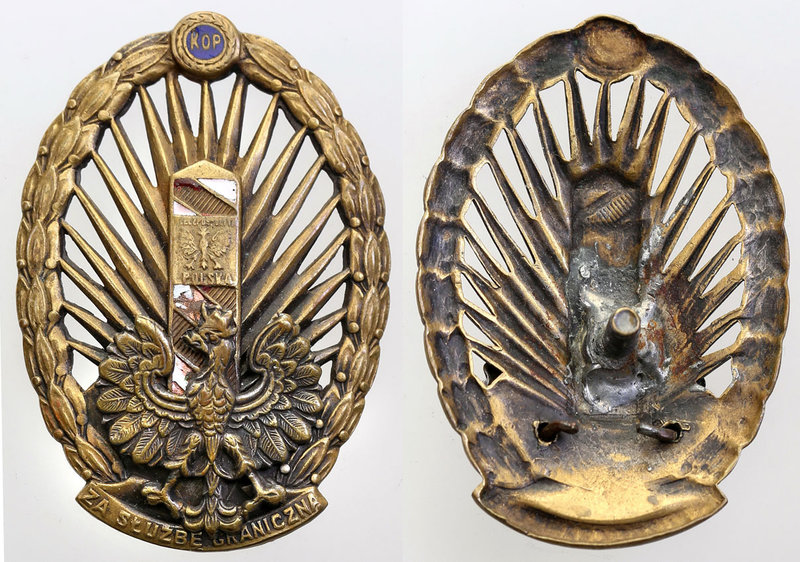 Decorations, Orders, Badges
POLSKA / POLAND / POLEN

II RP. Badge of the Bord...