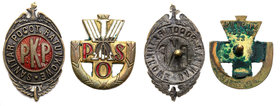 Decorations, Orders, Badges
POLSKA / POLAND / POLEN

II RP. POS badge and PKP Sanitary Emergency Service 
Zestaw 2 odznak. Stan zachowania: POS - ...