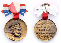 Decorations, Orders, Badges
POLSKA / POLAND / POLEN

II RP. Commemoration of General Jzef Haller's stay in America 1923 
Pięknie zachowany medal s...