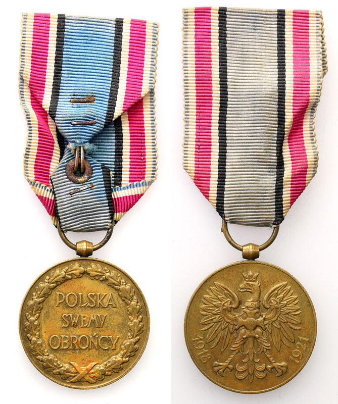 Decorations, Orders, Badges
POLSKA / POLAND / POLEN

II RP. Medal 1918-1921 P...