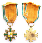 Decorations, Orders, Badges
POLSKA / POLAND / POLEN

II RP. LOPP II class badge of honor 
Tombak srebrzony, emalie. Dobry stan zachowania. Orygina...