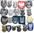 Decorations, Orders, Badges
POLSKA / POLAND / POLEN

Poland. Eagles, patches, group 21 pieces 
Przedmioty przedstawione na fotografii. Zestaw 21 s...