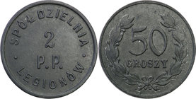 COLLECTION coins Cooperative Military ex. Wojciech Jakubowski
Sandomierz - 2. Regiment infantry Legions. 50 groszy (1931-1939) 
Spółdzielnia 2 Pułk ...