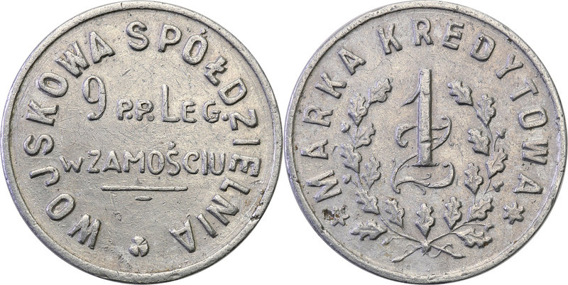 COLLECTION coins Cooperative Military ex. Wojciech Jakubowski
Zamość - 1 zloty ...