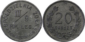 COLLECTION coins Cooperative Military ex. Wojciech Jakubowski
Tomaszów Lubelski - 20 groszy Cooperative soldier III Batalionu 9 Regiment infantry Leg...