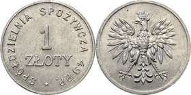 COLLECTION coins Cooperative Military ex. Wojciech Jakubowski
Kołomyja -1 zloty Cooperative Grocers 49 Regiment infantry 
Wspaniały połysk menniczy....